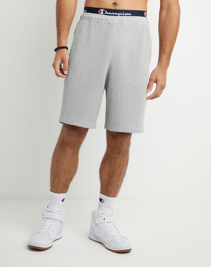 Champion Herre Shorts Grå - Waffle - Danmark WTN-817230